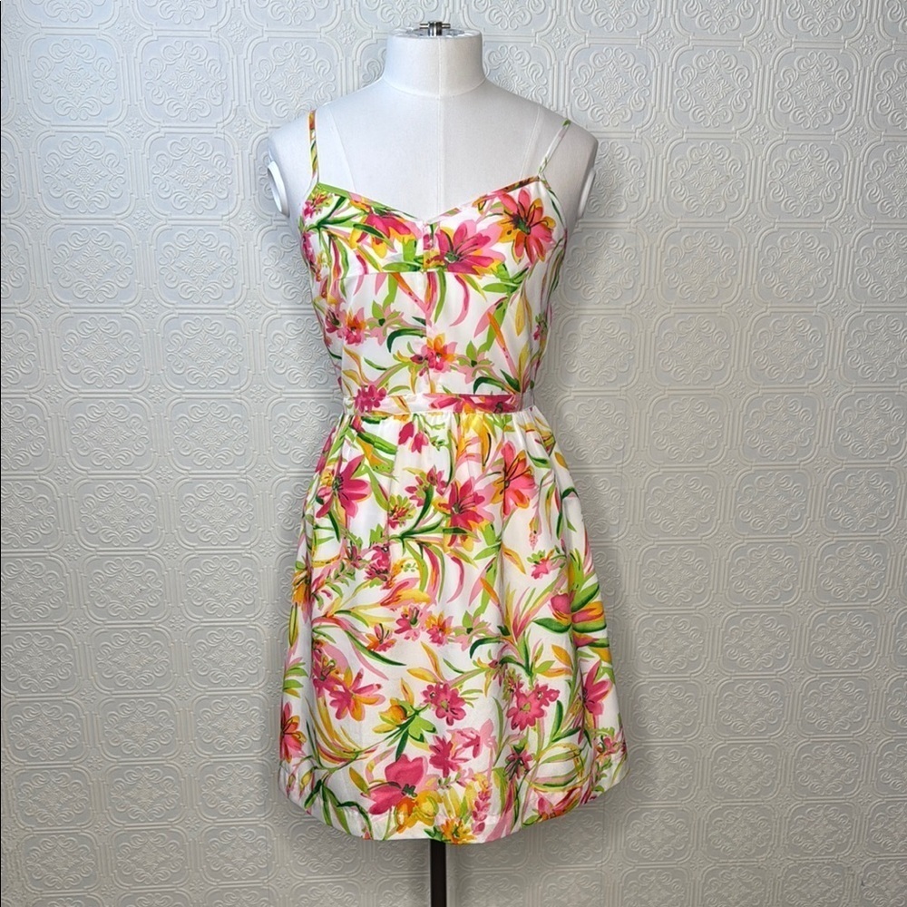 J.Crew | Multi-Color Fit & Flare Sundress, Size 2